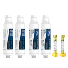 AQUA CREST RV Inline Hose Water Filter, NSF C...