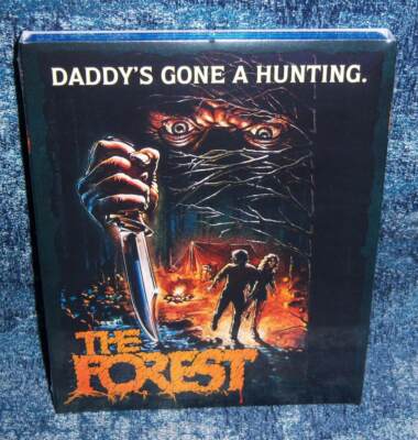 NEW RARE OOP CODE RED DON JONES THE FOREST HORROR MOVIE BLU RAY 1980 & SLIPCOVER