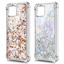 For T-Mobile Revvl 7 / Revvl 7 Pro 5G Case Shiny Seashell Protector Phone Cover