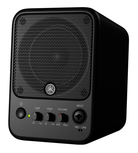 Yamaha MS101-4 Powered Monitor Speaker 30W Black NEW AUX Desktop From JAPAN New - Picture 3 of 6