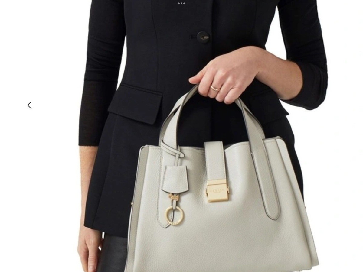 RADLEY London Sloane Street Medium Ziptop Grab Bag Pumice