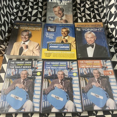 The Tonight Show Starring Johnny Carson The Vault Series 1, 5, 6 Plus - New Lot