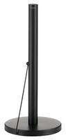 Kela Rollo KüChenrollenhalter KüChenrollenstäNder Metall Schwarz Matt H 33 Cm