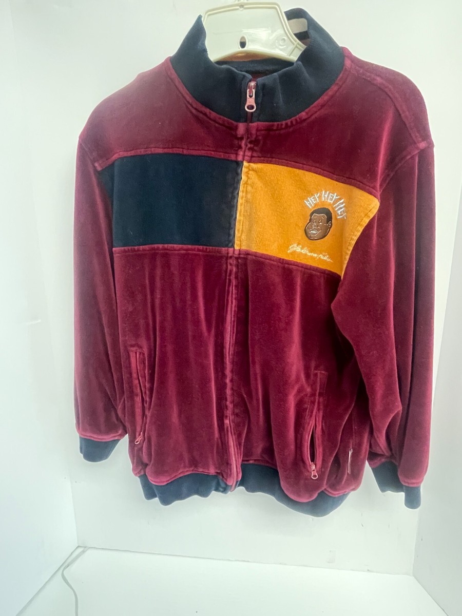 Fat Albert and the Junkyard Gang Velour Jacket FUBU Size S (8/10