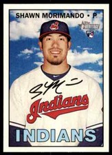 2016 Topps Heritage HN Shawn Morimando RC #516 Cleveland Indians