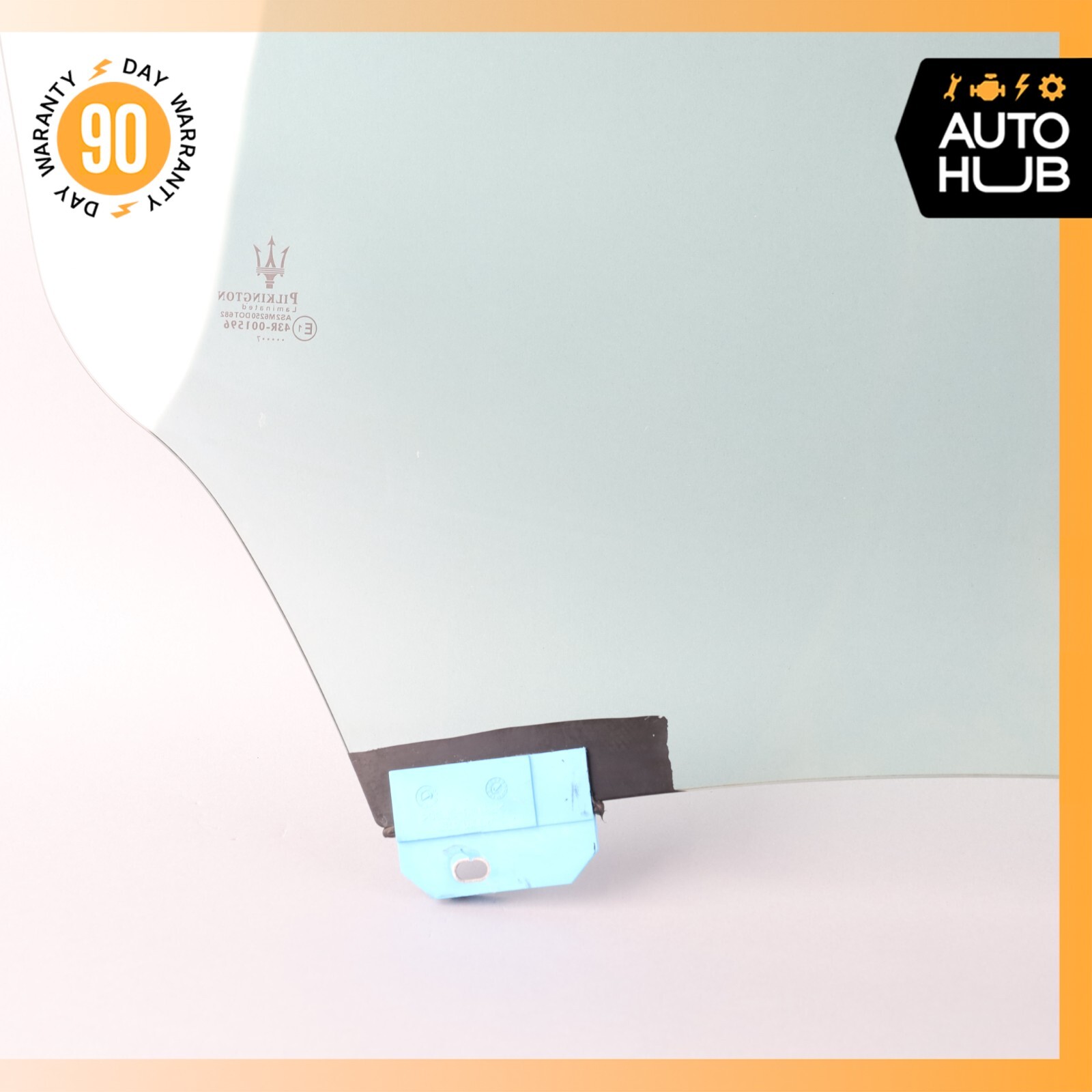 03-13 Maserati Quattroporte M139 S Rear Left Side Door Window Glass OEM 75k