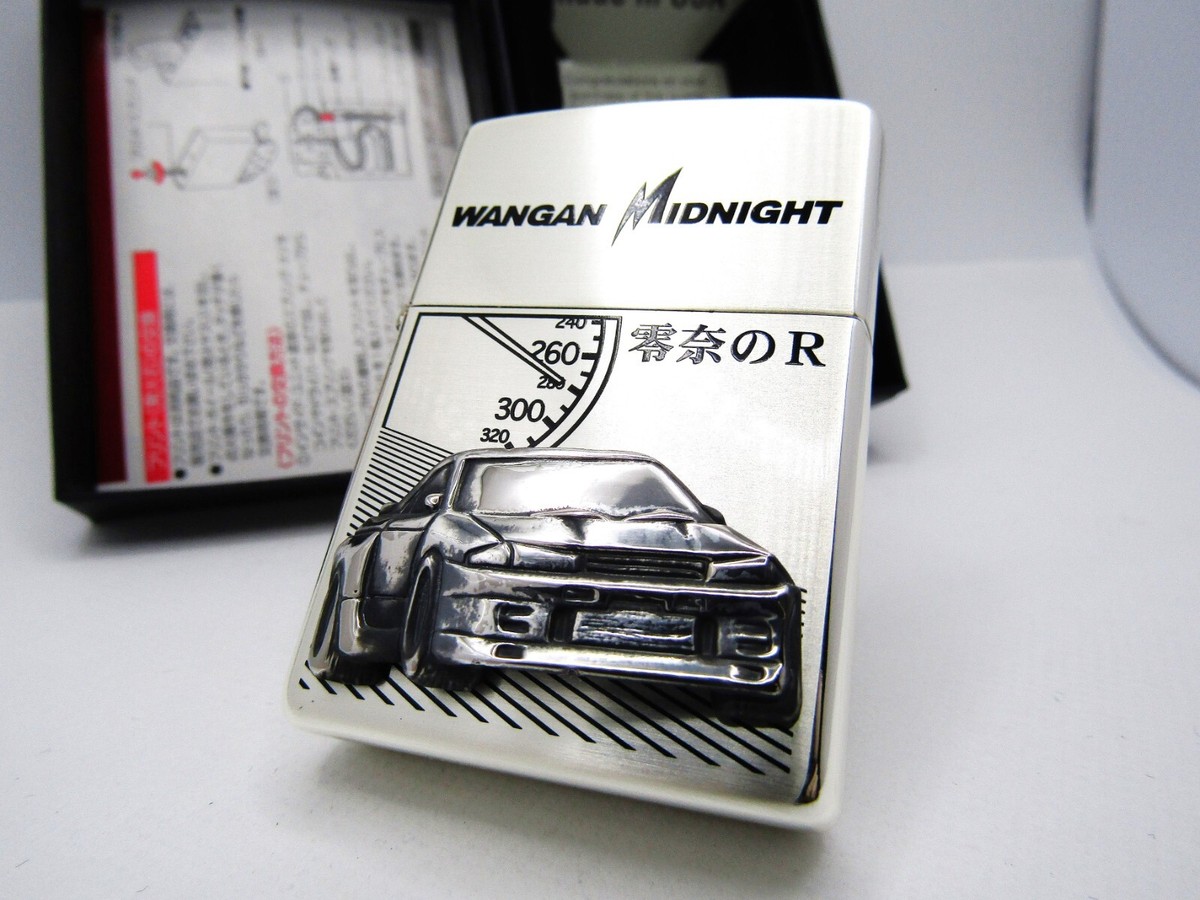 Wangan Midnight Nissan Skyline GTR32 Reina Akikawa Limited Zippo