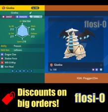6IV Shiny Giratina Altered Origin Forme Pokemon Scarlet and Violet