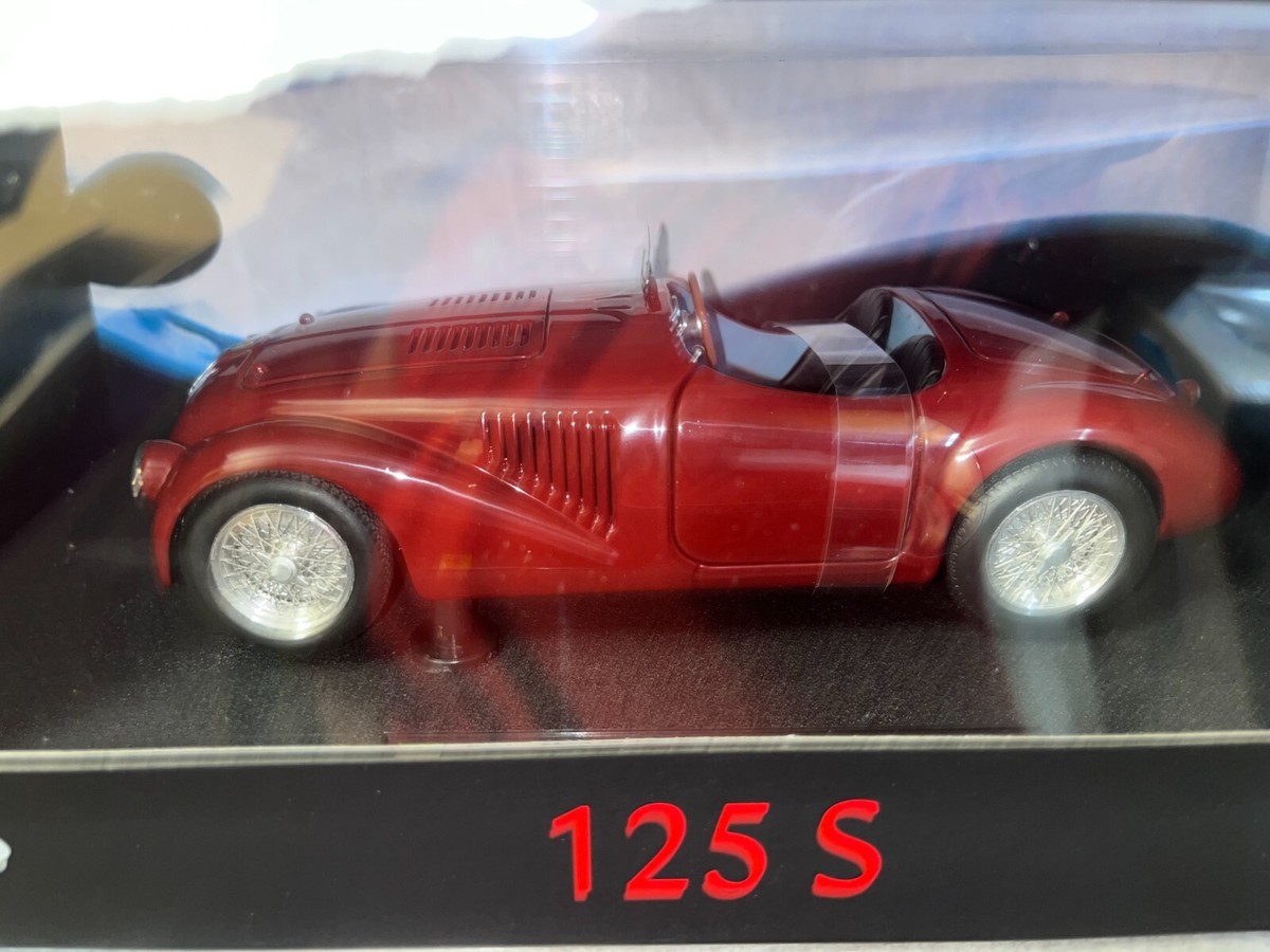 SET OF 2 1947 FERRARI 125 S DARK RED & 60TH by HOT WHEELS ELITE