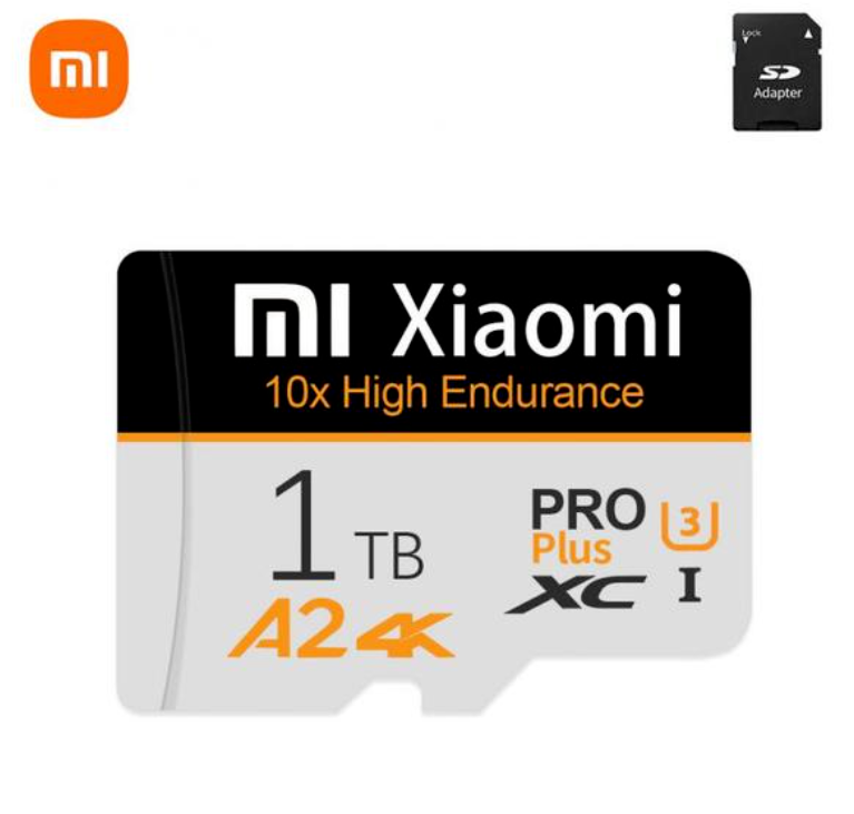 1TB Xiaomi SD Card/Micro TF 1TB A2 Portable Memory Card High Speed
