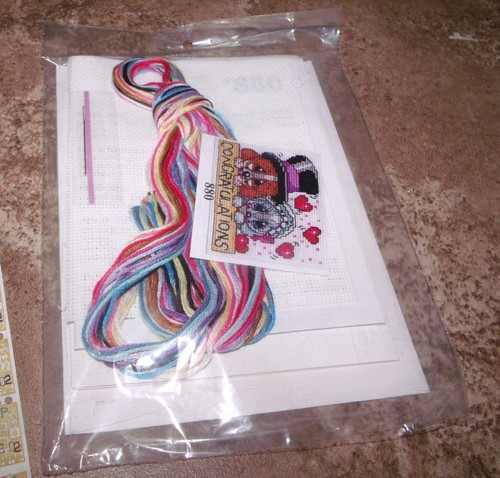SAD SAM WEDDING CONGRATULATIONS Design Works Cross Stitch Greetings Card Kit - Picture 2 of 2