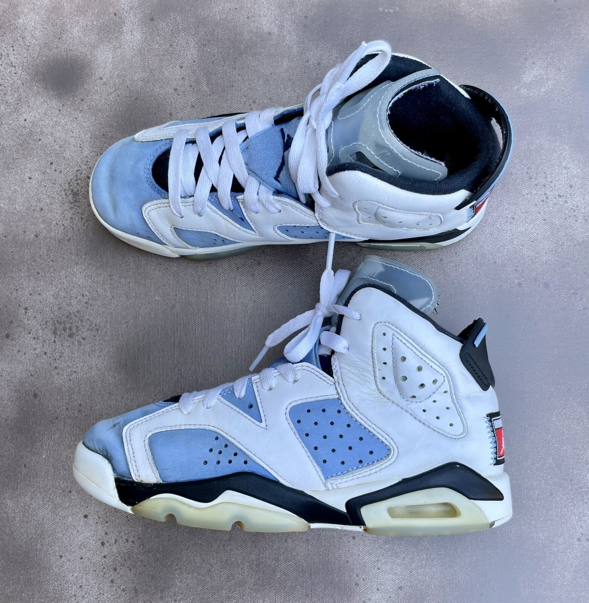 シューズ(男性用) Jordan 6 Retro UNC White US9.5 Nike Air Jordan 6 Retro UNC University Blue White UK 6 US 7