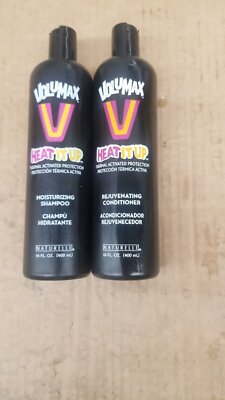 VOLUMAX HEAT IT UP SHAMPOO /CONDITIONER 16 OZ EA. NEW