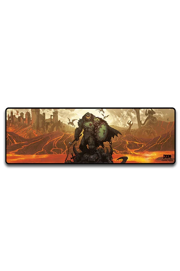 DOOM The Dark Ages Slayer Triumph XL Deskmat Mouse Pad Mat
