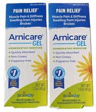 Boiron Arnicare Arnica Gel Pain Relief Homeopathic Relief 1.5oz Lot Of 2