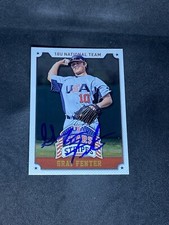 Gray Fenter 2015 Panini USA Stars & Stripes Gold Longevity #40 Auto Signed Card