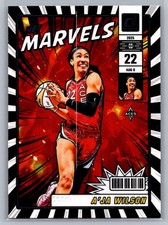 A'ja Wilson 2025 Donruss WNBA #8 Las Vegas Aces Net Marvels