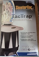 Blue Rhino SkeeterVac TacTrap, Sticky Trap for Mosquitoes 2 Pk + free ship