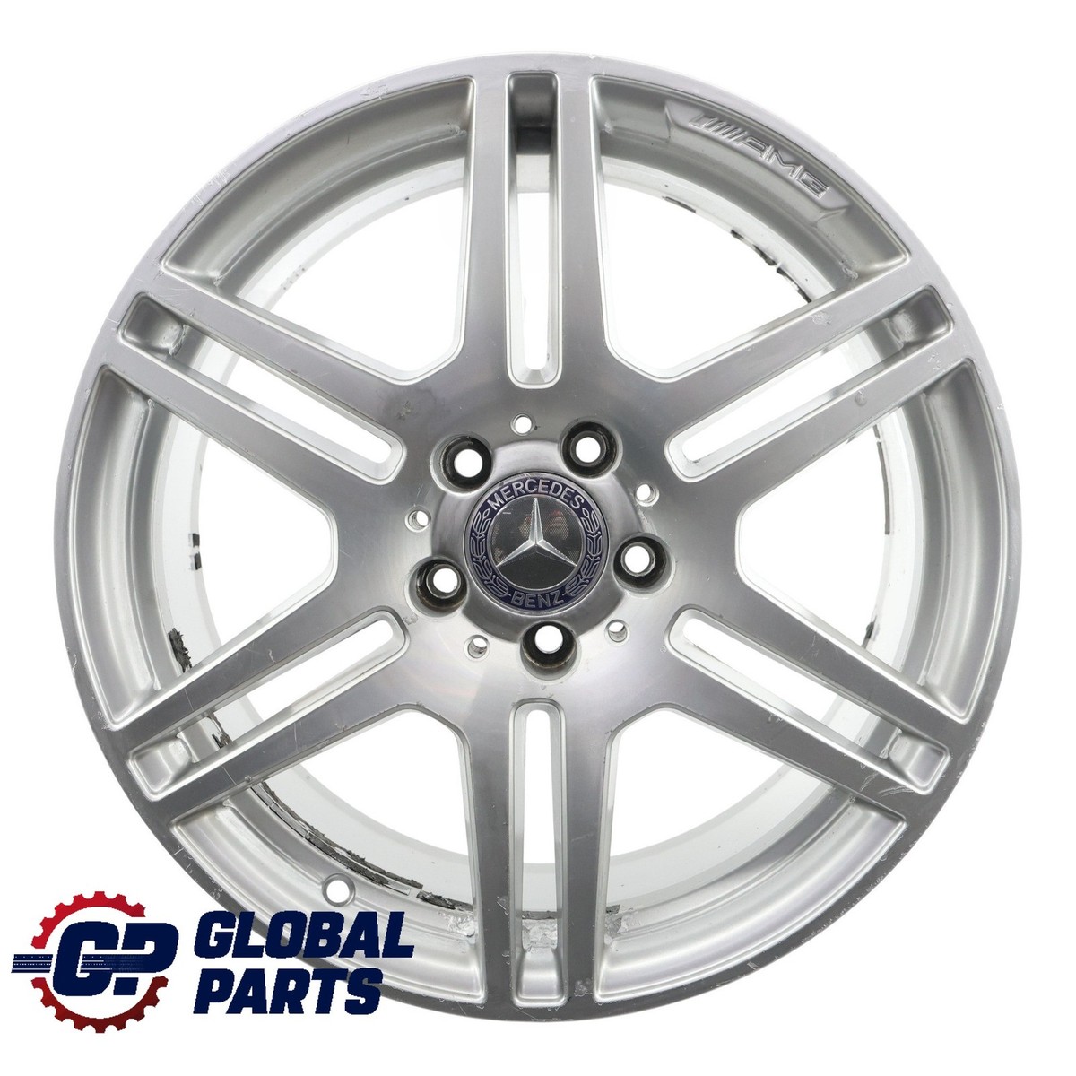 W212 AMG 18インチ リア2本 Mercedes W212 Rear Axle Wheel Rim Alloy Silver 18