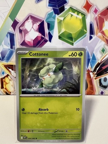 Cottonee 004/086 Common Regular - Pokemon TCG White Flare - NM