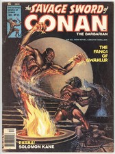 Savage Sword of Conan (1st Series) #25 VF/NM 9.0 Brian Moore Cover