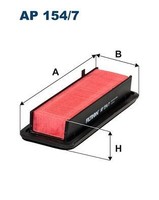 Luftfilter Filtron AP 154 7 Passend FÜR Nissan Ansaugluftfilter