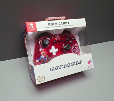 MARIO KART ROCK CANDY NINTENDO SWITCH ENHANCED WIRED CONTROLLER (KABEL GEBUNDEN)