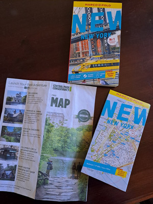 MARCO POLO Reiseführer New York 2025 Faltkarte, Plan Central Park, Touren App