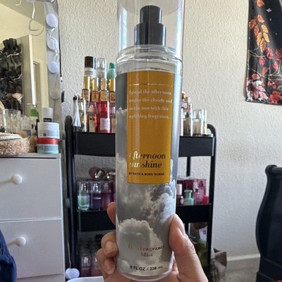 Bath & Body Works Afternoon Sunshine Fine Fragrance Mist Women 8 fl oz Peaches  
