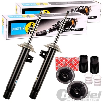 2x BILSTEIN B4 Amortisseurs Gaz Pression + Coupelles Avant BMW Série 3 E46 - Photo 1/4