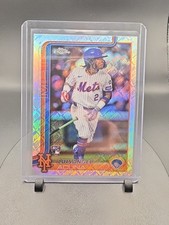 2025 Topps Chrome #56 Luisangel Acuña Topps Refractor Fanatics Exclusive RC