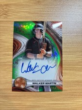 Walker Martin 2024 Bowman Best Baseball #B24-WM GREEN REFRACTOR AUTO /99