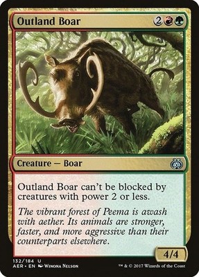 OUTLAND BOAR X2 *AETHER REVOLT*