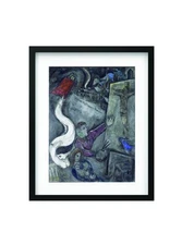 Marc Chagall, Original Lithograph Framed