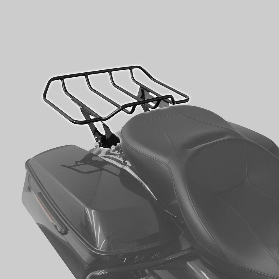 Bagageiro traseiro liberação rápida compatível com Harley Touring Street Road Glide 2014+ - Imagem 4 de 4