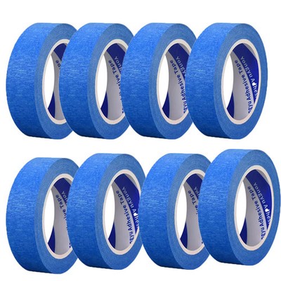 8 Rollen gemustertes & blaues Malerband - selbstklebend DIY Basteln & Etikett