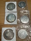 Lot - 6 Canadian Silver $1 Comm. -Charlottetown 1864-1964