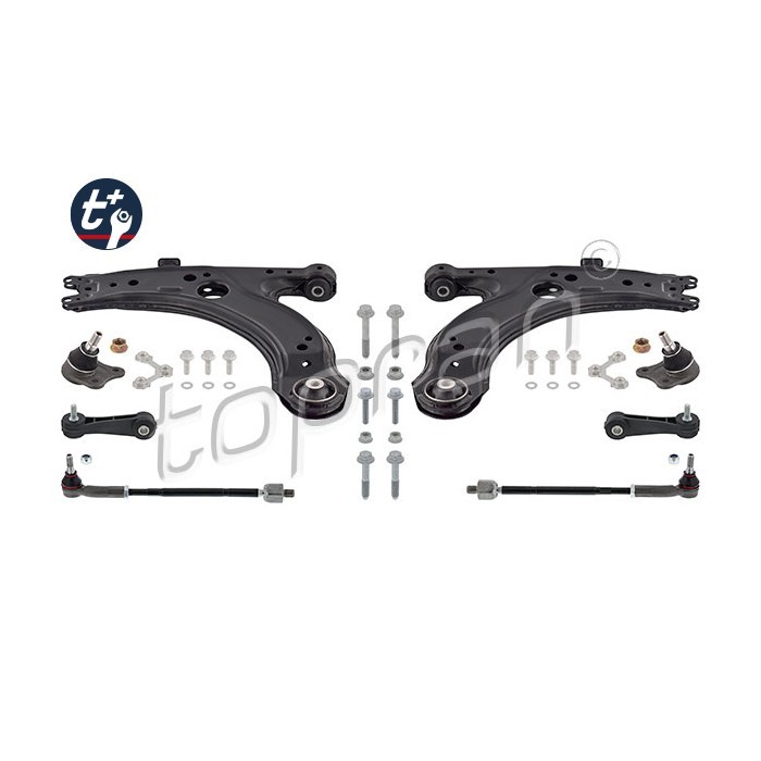 Kit bras de liaison en acier forgé 1J0498KIT01 de haute résistance Octavia I