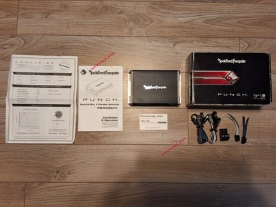 Rockford Fosgate PUNCH PBR300X4D Mini Car Audio Amplifier Motorcycle/Utv