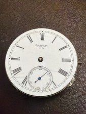Vintage Waltham Riverside 16s 15J Hunting Pocket Watch Movement Good Balance C6