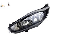 Scheinwerfer Passend FüR Ford Fiesta 08 12/ 12- Links + Leuchtmittel & H15