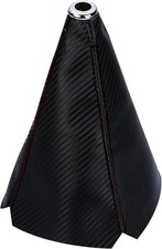 Leather Shift Knob Dust Cover for Manual or Automatic, Universal Gear Shift Boot