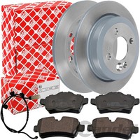 Febi Bremsscheiben + BelÄGe Hinten Passend FüR Mini R55 R56 R57 R58 R59