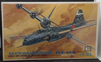 LS MODELS - MITSUBISHI KI-109 - 1974 VINTAGE - 1:72 - KIT# 153-450