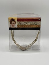 Roman Goddess Tiara Gods  Goddesses Gold Leaf Headpiece Costume Accessory
