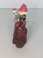 Golf Bag Head Covers Christmas Ornament Santa Hat, Reindeer, Snowman Resin 