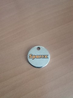 jeton de caddie Sparex