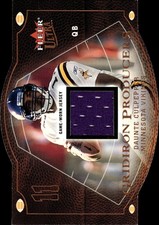 2004 Ultra #GP/DC Daunte Culpepper Gridiron Producers Game Used Copper