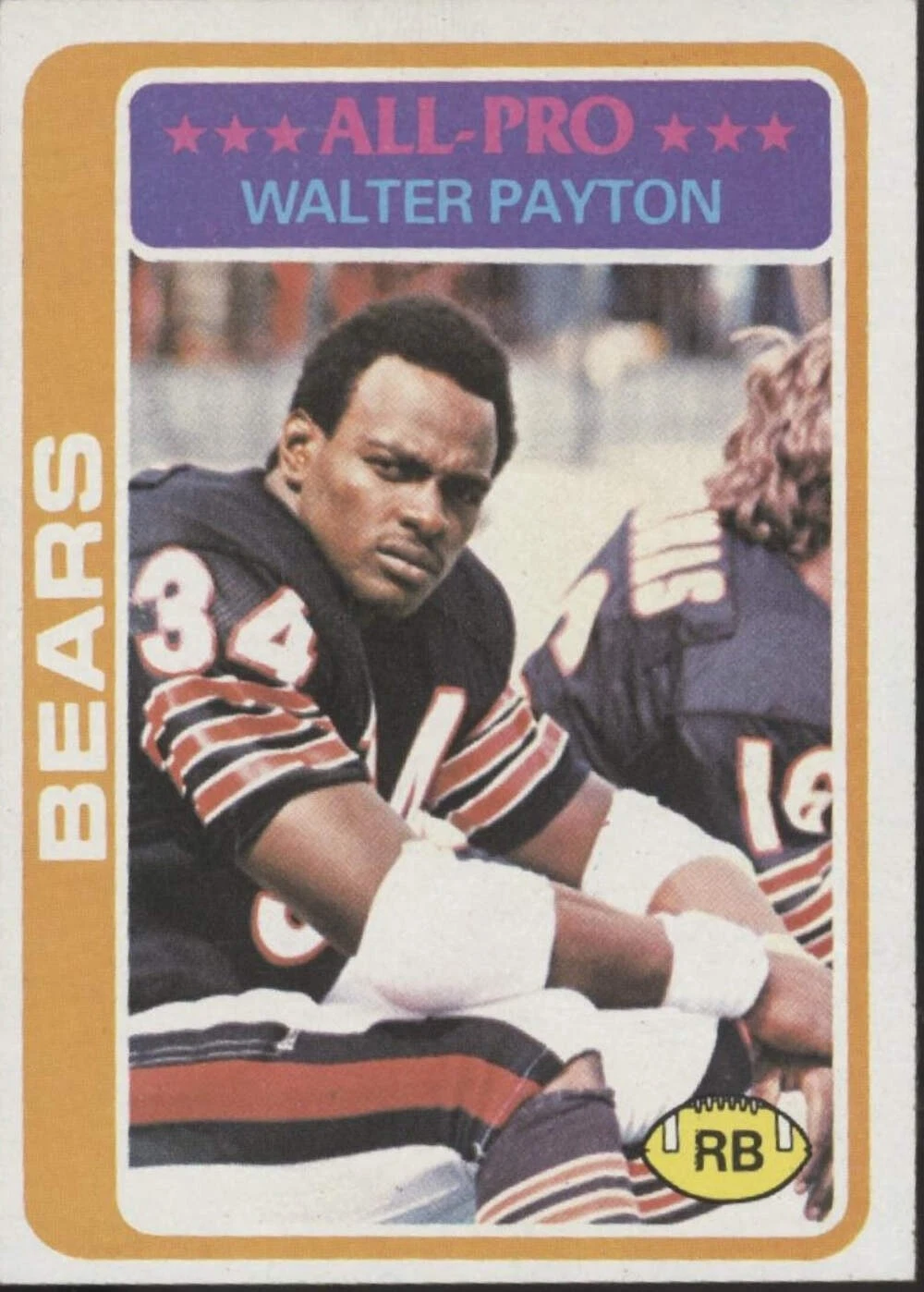 Walter Payton 1978 Topps #200 Chicago Bears VG