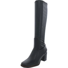 Sarto Franco Sarto Womens Figaro Black Knee-High Boots 10 Medium (B,M) BHFO 2497